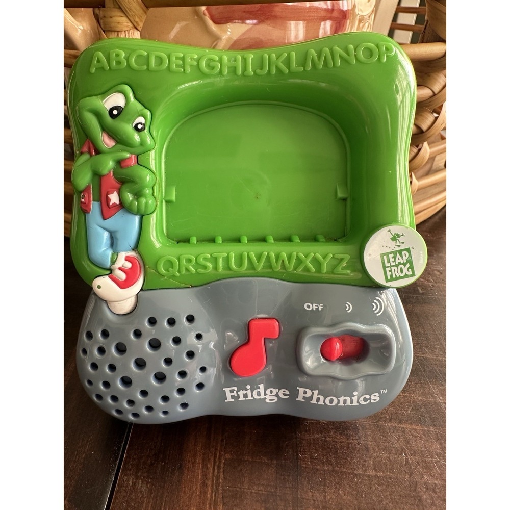 Vintage‎ Leap Frog Fridge Phonics Tad Letter Player Replacement Toy Magnet Works